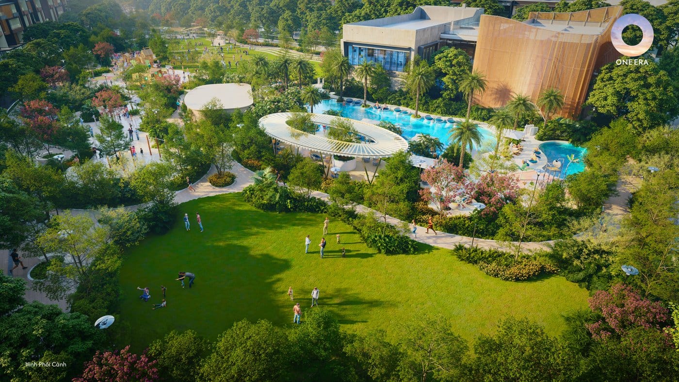 Công viên cảnh quan One Park trong Khu Đô Thị One Era 49,5ha, Phường Thuận Giao, TP.HCM