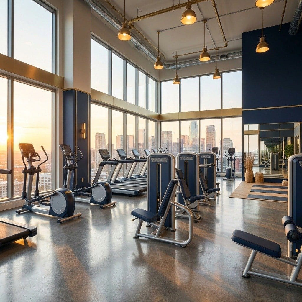 Gym spa tầng 20 Nam Mekong Grand Plaza
