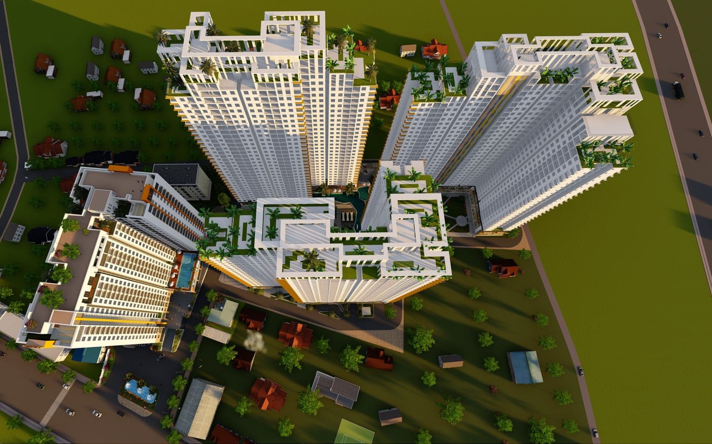 Chi tiết bố trí căn hộ Minh Quốc Plaza, Phường Bình Dương, TP.HCM