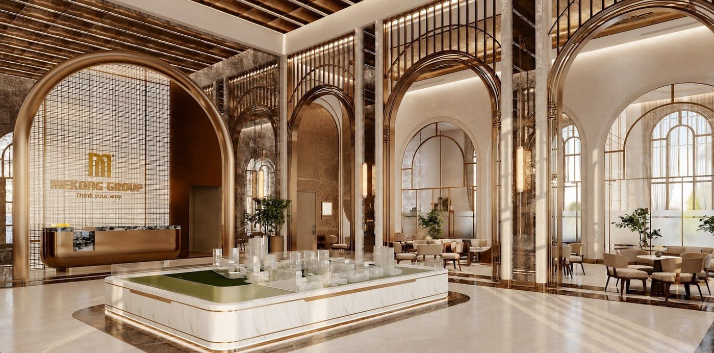 Tham quan nhà mẫu Nam Mekong Grand Plaza